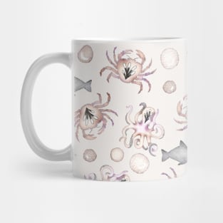 Crabs and Fish Mug